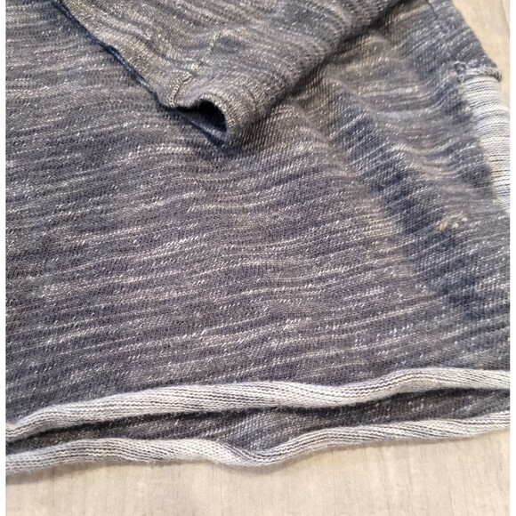 FP Free People Beach One Body Top Sweater Gray Heathered Cocoon Funnel Cowl Neck - Picture 4 of 5